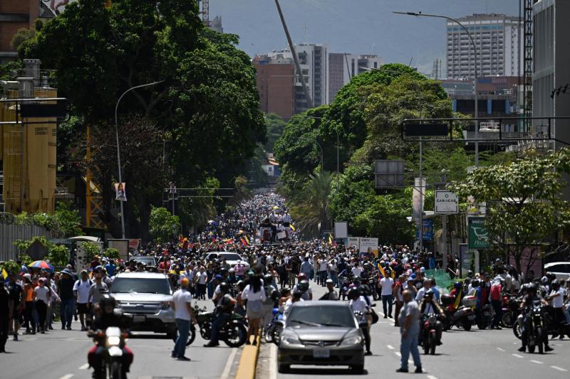 AFP - Manifestaciones en Venezuela