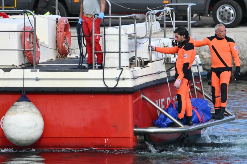 AFP - Accidente de yate en Italia