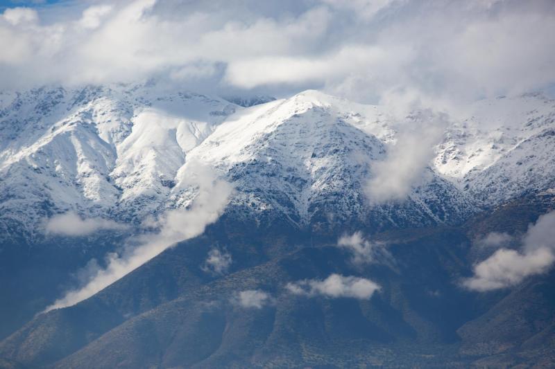 Agencia Uno - Fuertes vientos pueden afectar visibilidad en zonas cordilleranas