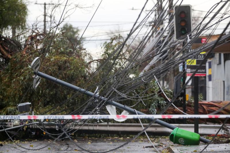Balance tras sistema frontal