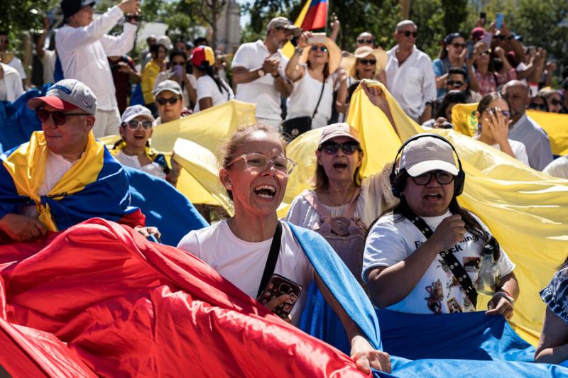ATON - Oposición de Venezuela convoca a masiva marcha de protesta en Caracas