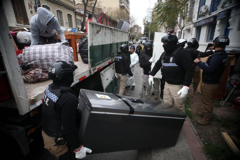 ATON - Desalojo en Santiago