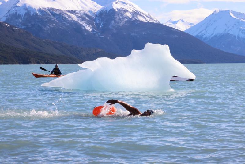 Barbará Hernández Nado Glacial - Créditos: Margarita Lira