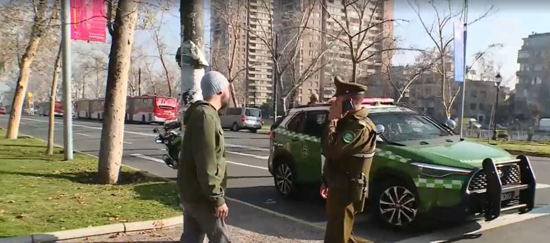 T13 - Carabinero atropellado mientras dirigía el tránsito