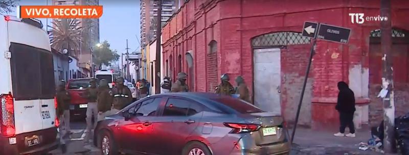 T13 - Allanamiento en Recoleta