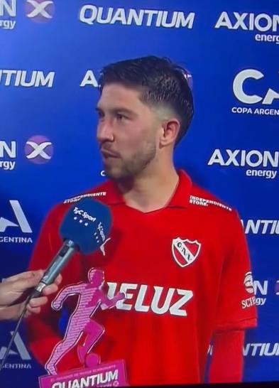 Felipe Loyola elegido jugador del partido - Créditos: Captura