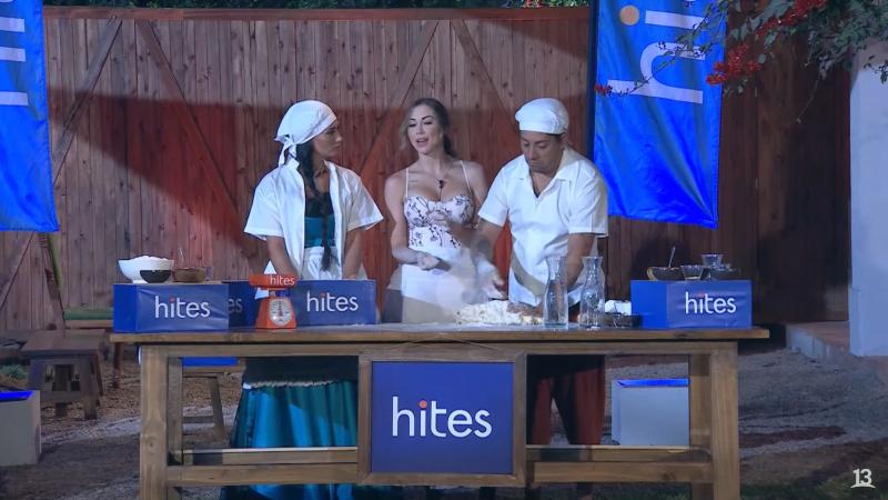 Canal 13 - Pamela Díaz, Daniela Colett y Botota hablande Pangal