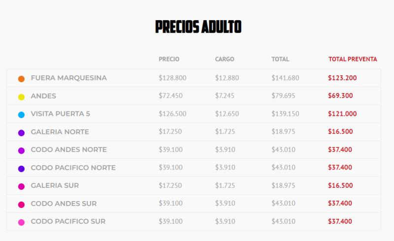 Entradas para Chile vs Bolivia - Créditos: Punto Ticket
