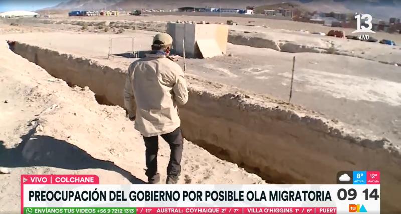 Canal 13 - Así está la frontera de Colchane hoy ante posible ola migratoria desde Venezuela