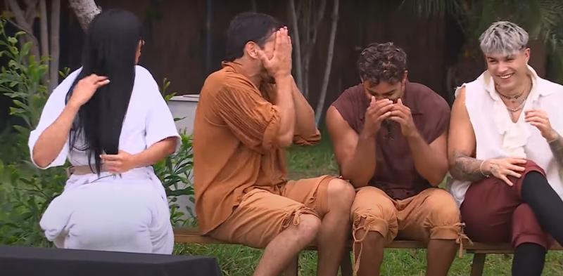 ¿Ganar o Servir? - La reacción de los competidores por ver a Gala corriendo "desnuda"