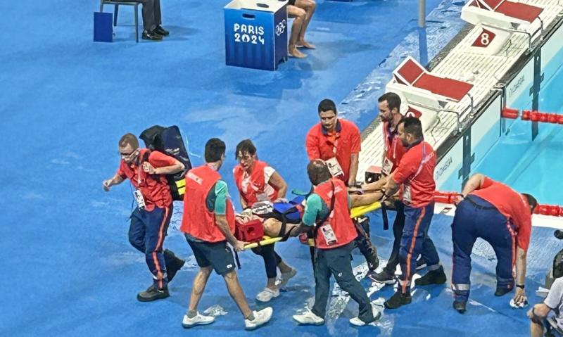 Tamara Potocka tuvo que ser atendida luego de competir en París 2024 - Créditos: Redes Sociales