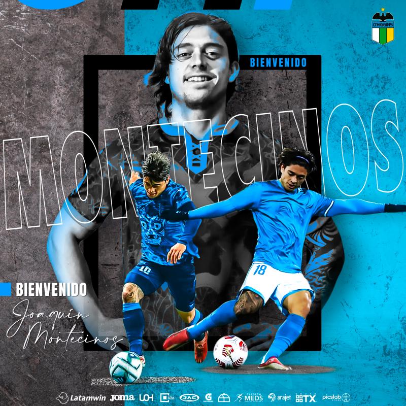 Joaquín Montecinos volvió al fútbol chileno en este mercado de fichajes - Créditos: Prensa O'Higgins
