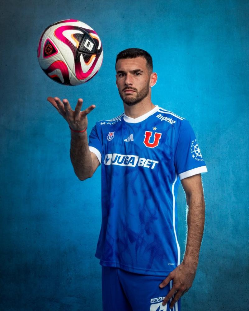 Fabricio Formiliano es el nuevo refuerzo de U de Chile - Créditos: Prensa Universidad de Chile