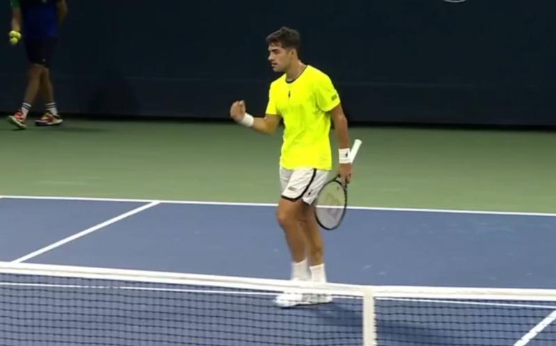 Christian Garín. Crédito: Pantallazo.