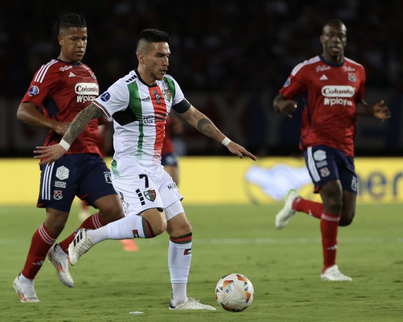 DIM vs Palestino. Crédito: Palestino.