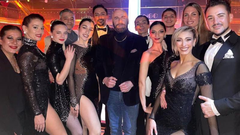 John Travolta visitó una tanguería en Argentina