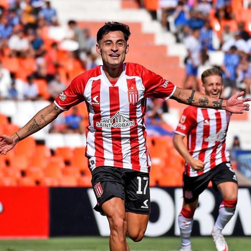 Javier Altamirano en Estudiantes. Crédito: EDLP.