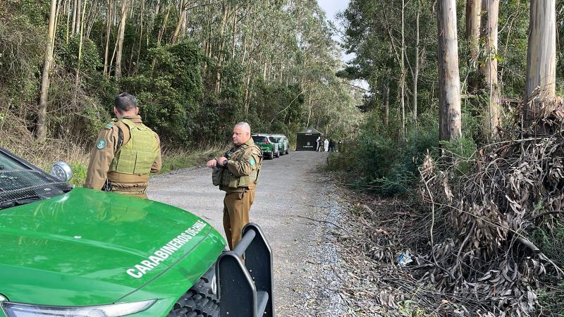 Hallan cuerpo en el maletero de un auto en Hualpén