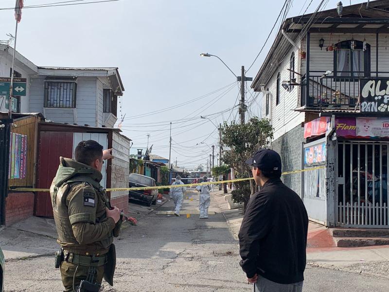 Homicidio de hombre hallado en un tambor en La Pintana