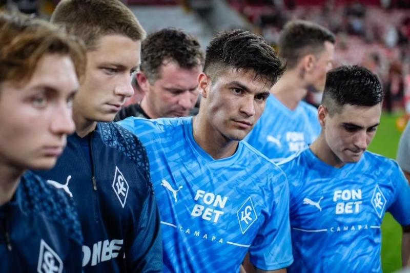 Thomas Galdames, del fútbol argentino a Rusia. Crédito: Krylia Sovetov