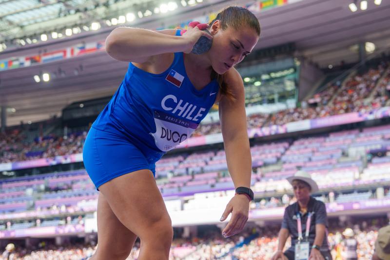 Natalia Duco se despidió de París 2024 - Crédito: Óscar Muñoz Badilla/COCH