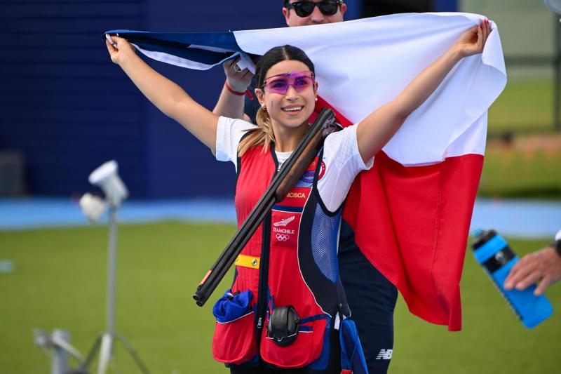 Team Chile - Primera chilena en conseguir un oro: Los récords que rompió Francisca Crovetto con su triunfo en París 2024