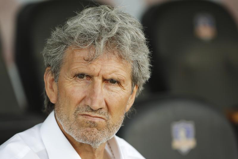 Daniel Morón en Colo Colo. Crédito: Photosport.