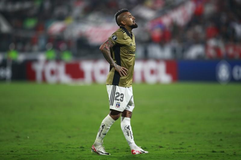 Arturo Vidal en Colo Colo. Crédito: Photosport.