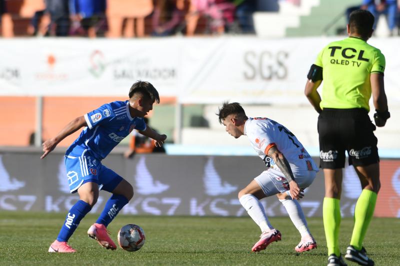 Marcelo Morales en Universidad de Chile. Crédito: Photosport.