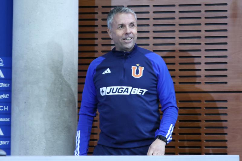 Gustavo Álvarez en Universidad de Chile. Crédito: Photosport.