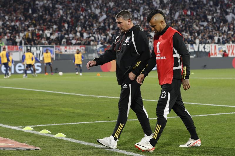 Arturo Vidal es duda en Colo Colo - Crédito: Photosport