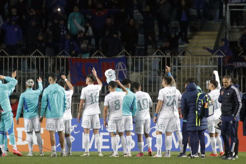 Universidad de Chile en el Campeonato Nacional. Crédito: Photosport.