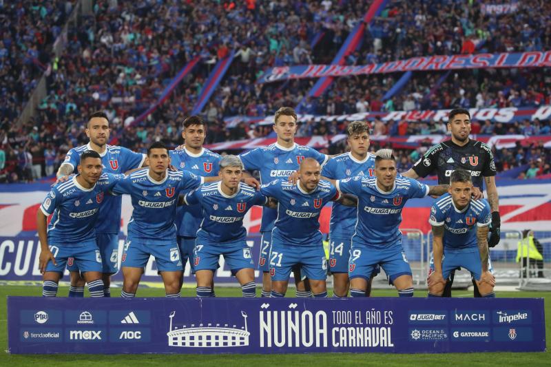 Universidad de Chile en el Campeonato Nacional. Crédito: Photosport.