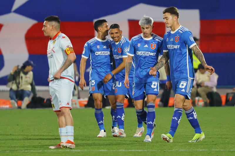 Universidad de Chile en el Campeonato Nacional. Crédito: Photosport.