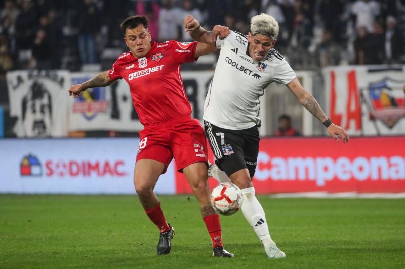 Carlos Palacios en Colo Colo. Crédito: Photosport.