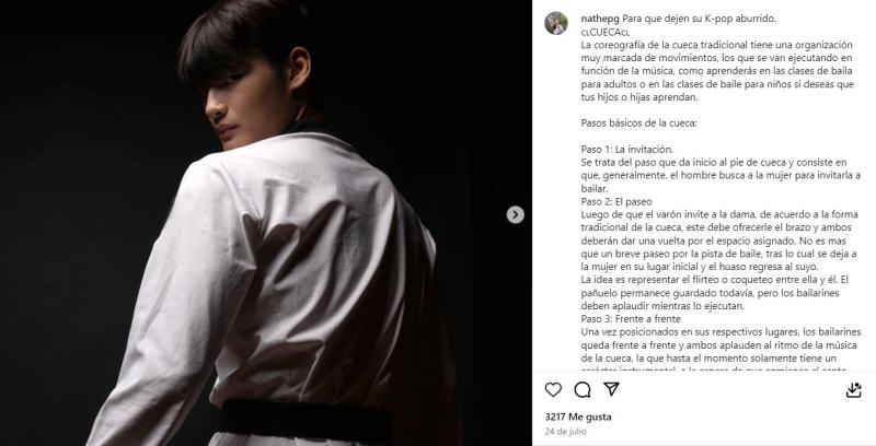 Captura - Taekwondista surcoreano se llenó de recetas chilenas