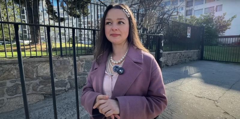 YouTube/Alirio Real - Veronika, una mujer rusa que lleva cuatro años en Chile, contó su historia