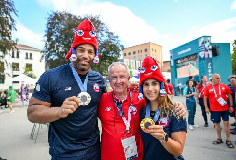 Team Chile - Francisca Crovetto y Yasmani Acosta