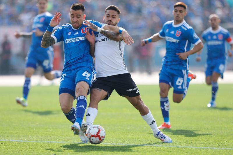 U de Chile vs Colo Colo en el Superclásico - Créditos: Photosport