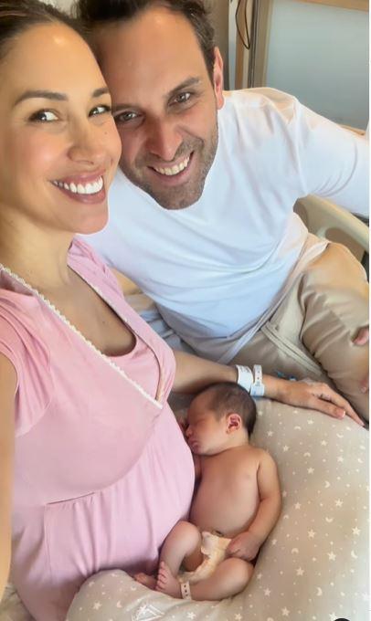 Vanesa Borghi, Carlos Garcés y su hijo Teo