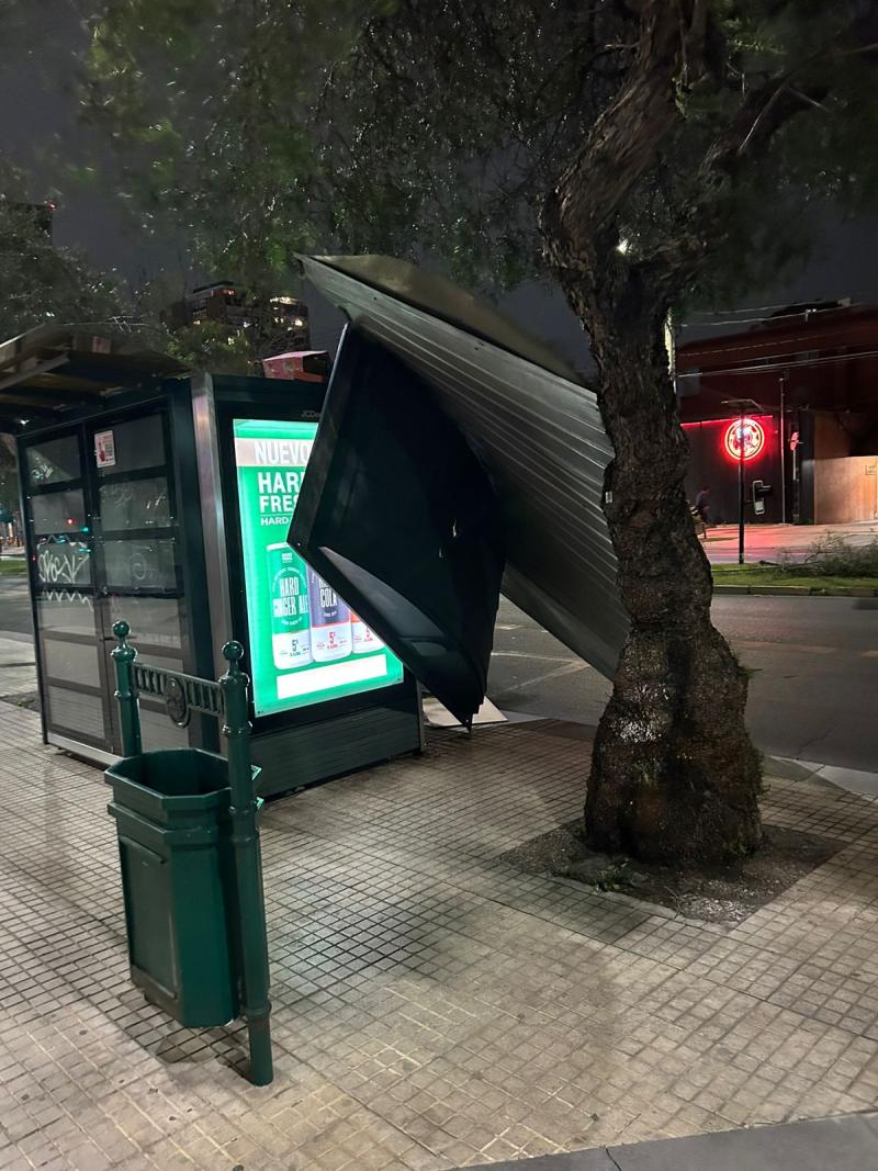 Viento en la Región Metropolitana