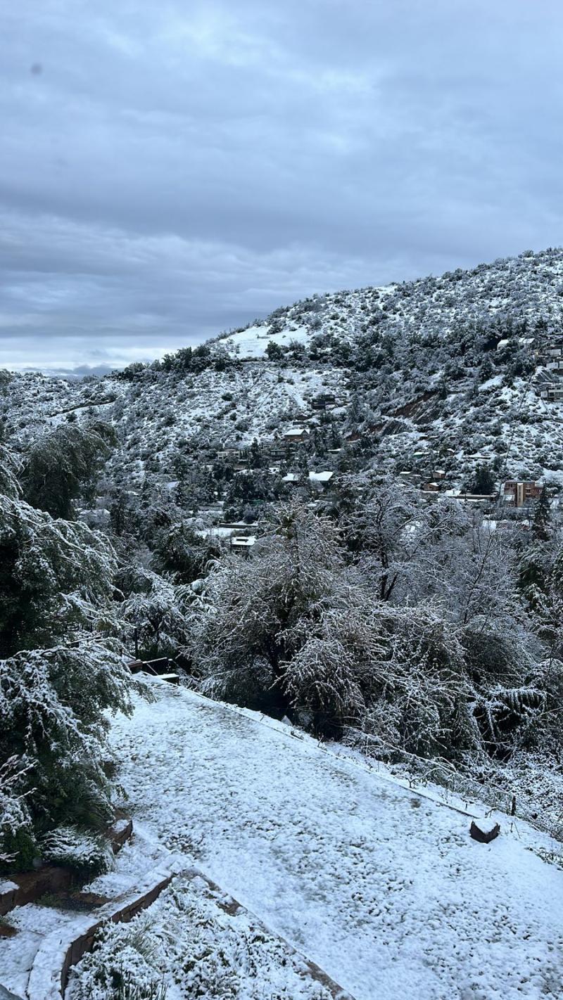 Nieve en El Arrayán, Lo Barnechea