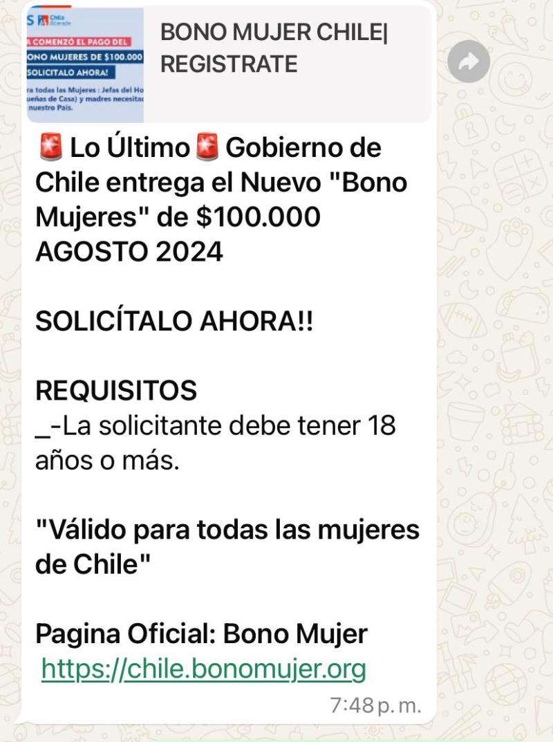 Alertan por nueva estafa vía WhatsApp