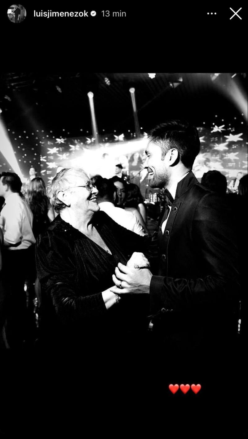 Luis Jiménez tras la dolorosa pérdida familiar de Coté López - Crédito: Instagram