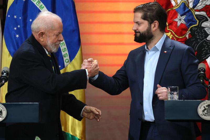 ATON - Presidentes Lula da Silva y Gabriel Boric