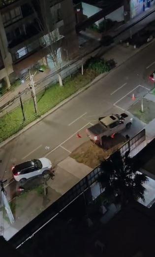 Registros - Carabinero fue atropellado por delincuentes