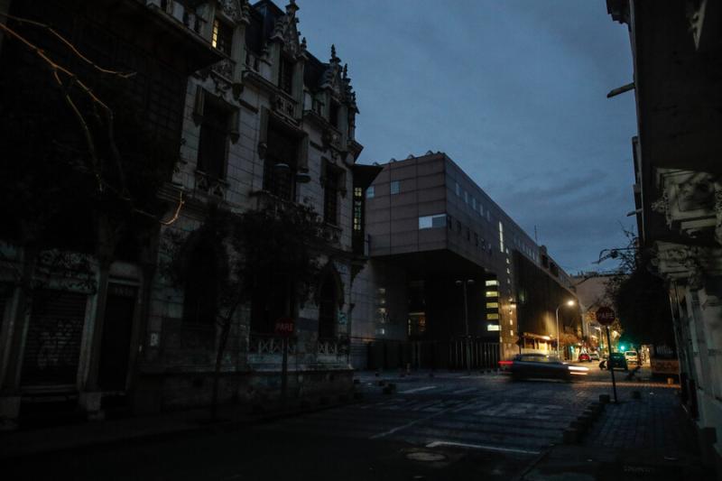 Agencia Uno - Corte de luz en Santiago