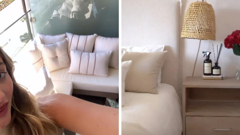 El departamento de Florencia Araneda - Instagram