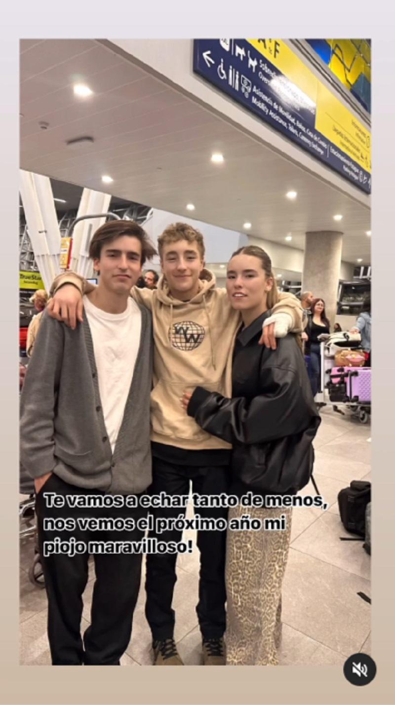 Instagram - Hijo de Jorge Zabaleta se va de Chile