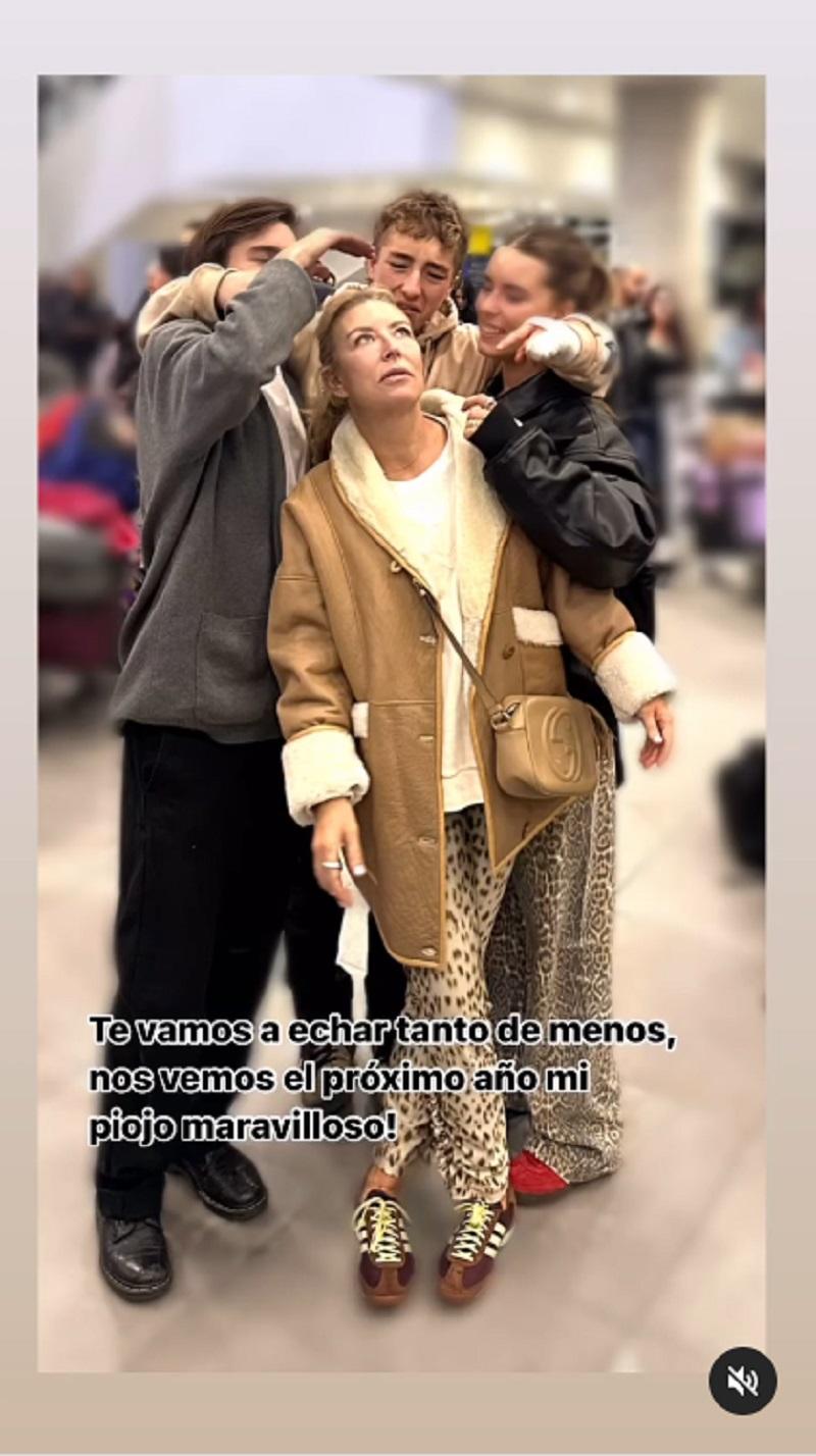 Instagram - Hijo de Jorge Zabaleta se va de Chile